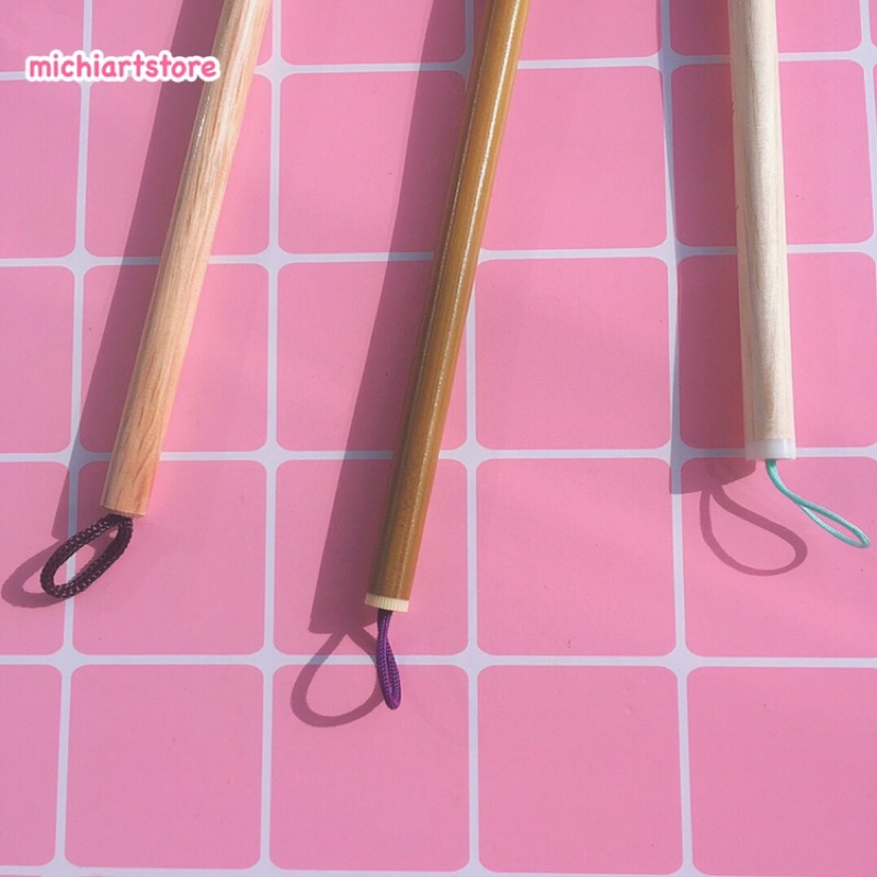 [Michi Art Store] Diệu Dật - Bút lông vẽ màu nước thủy mặc, cọ thư pháp lông thú - Bút Ý Hiên