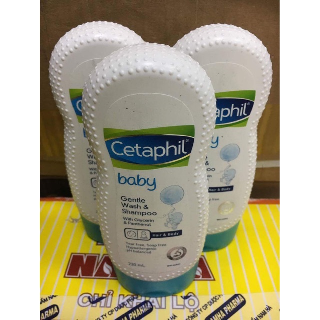 Sữa tắm cetaphil baby cho bé