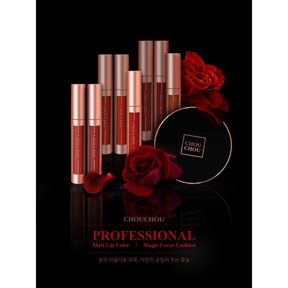 Son Kem Lì Chou Chou Professional Matt Lip Color