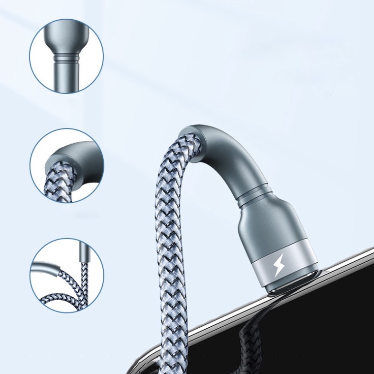 Cáp Sạc MicroUSB Chính Hãng Remax RC-124m Sạc Điện Thoại Có Cổng MicroUSB Dòng Sạc Tối Đa 2.4A Truyền Dữ Liệu Dài 1M