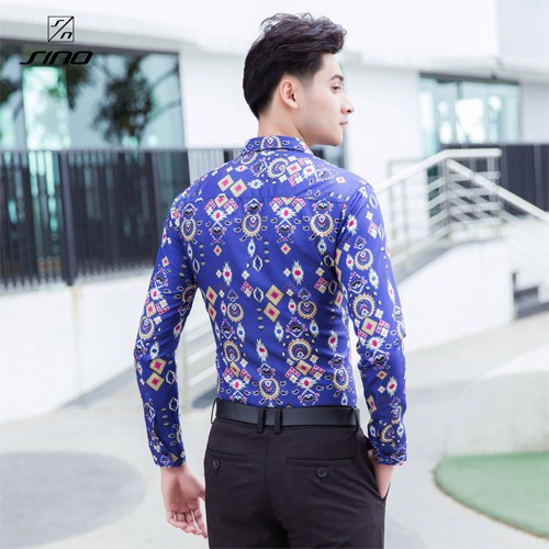 Áo Sơ Mi Nam FLASHBACKS Dài Tay -  SM00008 Dài Tay Cổ Bẻ - Thời Thượng - Hàng Xuất Khẩu Cao Cấp - Phong Cách Hàn Quốc | BigBuy360 - bigbuy360.vn