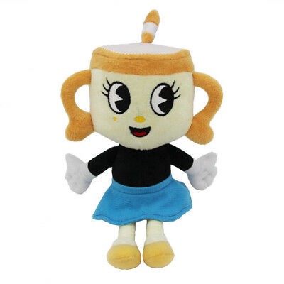 Thú Nhồi Bông Hình Nhân Vật Game Mugman Devil Demon Carnation 10 &quot;