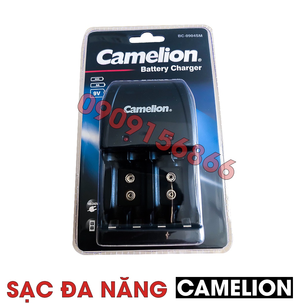 Pin sạc đa năng camelion sịn