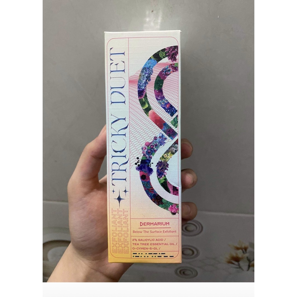 Toner Dermarium Tricky Duet 2% Salicylic Acid (BHA) tây da chết hóa học, làm sạch da 150ml