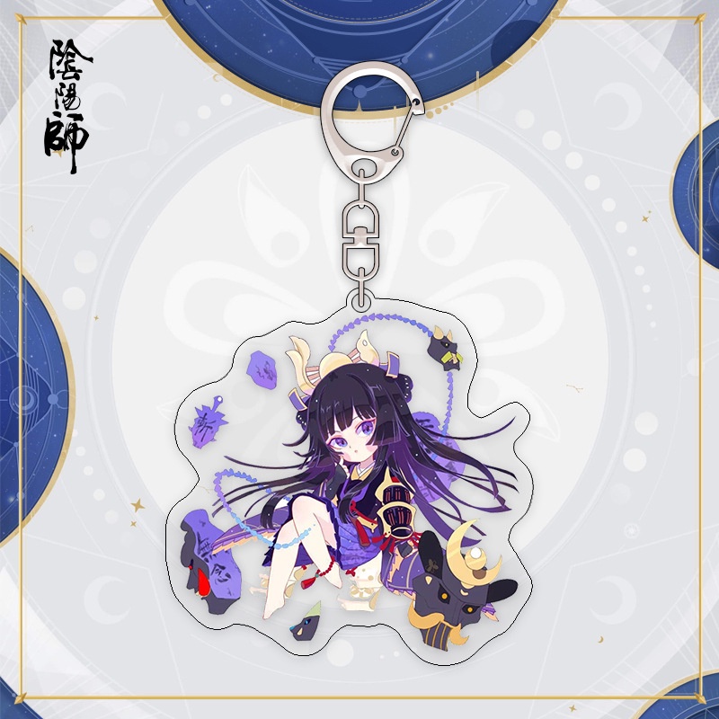 Móc Khóa Hình Nhân Vật Hoạt Hình Anime YP3 Onmyoji PY3 Kích Thước 6cm