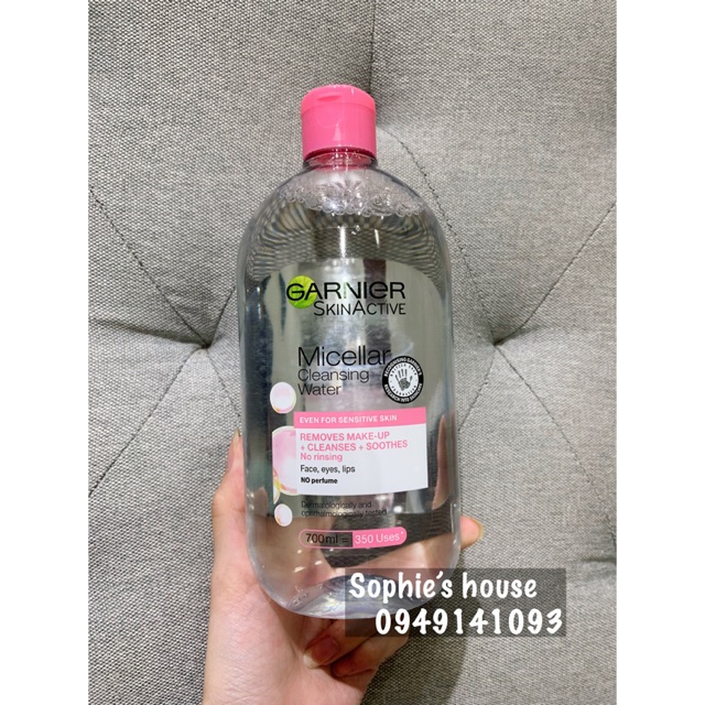Tẩy trang GARNIER MICELLAR CLEANSING WATER