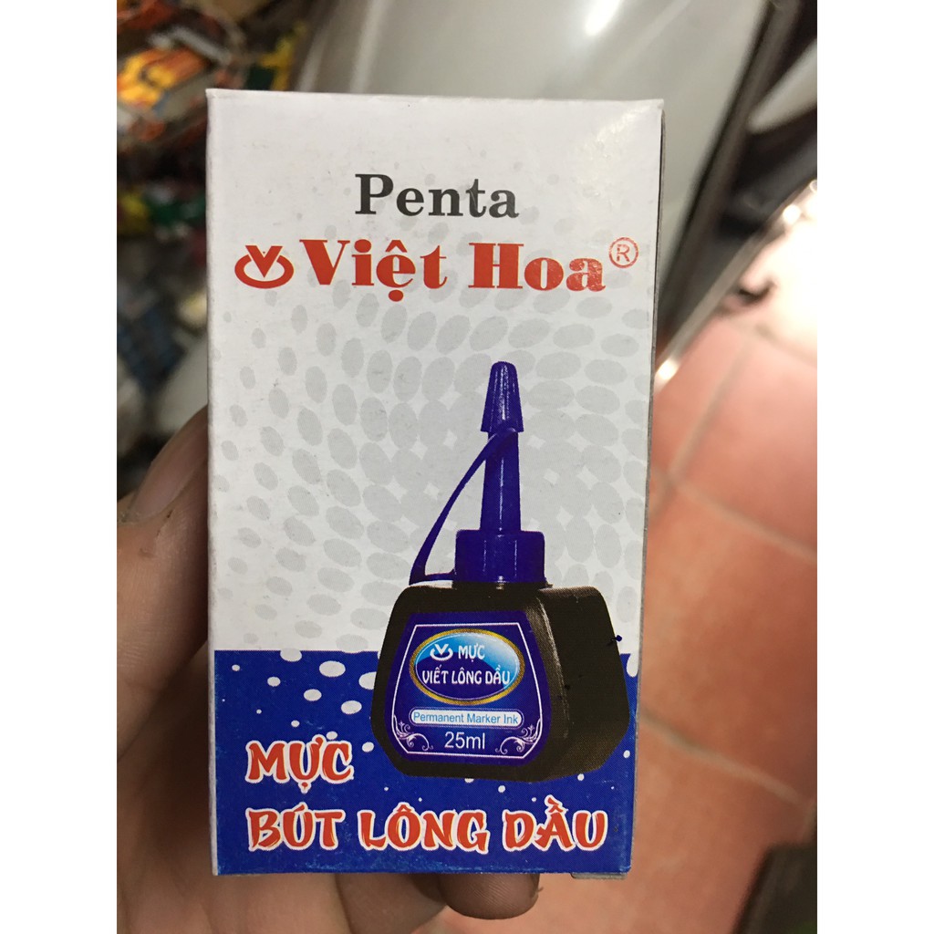 MỰC BÚT LÔNG DẦU LOẠI 25ML CÓ 3 MÀU