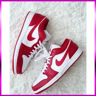 Giày thể thao JD đỏ trắng giày sneaker giày nam nữ cao cấp