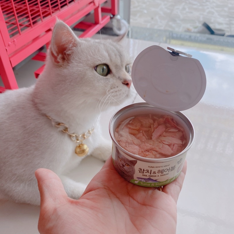 Pate mèo Meo wow từ thịt cá ngừ trắng, pate cá ngừ cho mèo Meowow