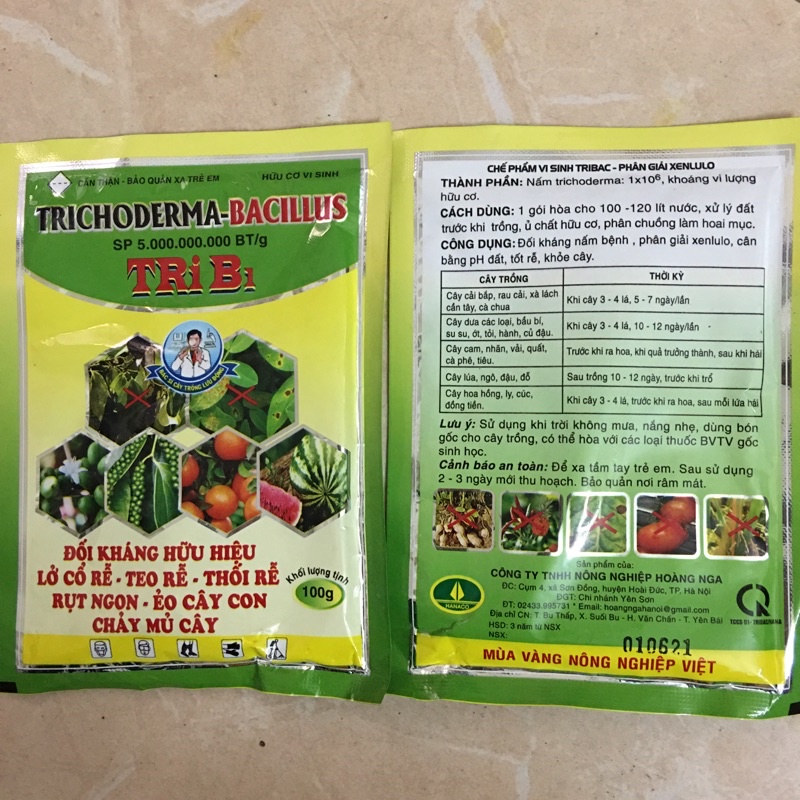 Nấm đối kháng tricodema 100g