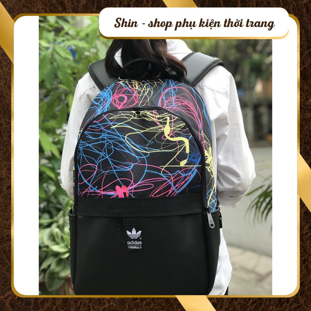 Balo thể thao 3 lá Unisex Originals Backpack Galaxy kháng nước tốt - Hàng Việt Nam Xuất Khẩu của Shin Shop Leather