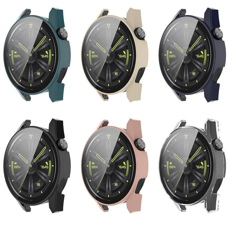 Kính Cường Lực Cứng Bảo Vệ Màn Hình Đồng Hồ Huawei Watch GT 3 2 Pro 2e 42 46 MM Huawei Watch 3 Pro 46 48Mm