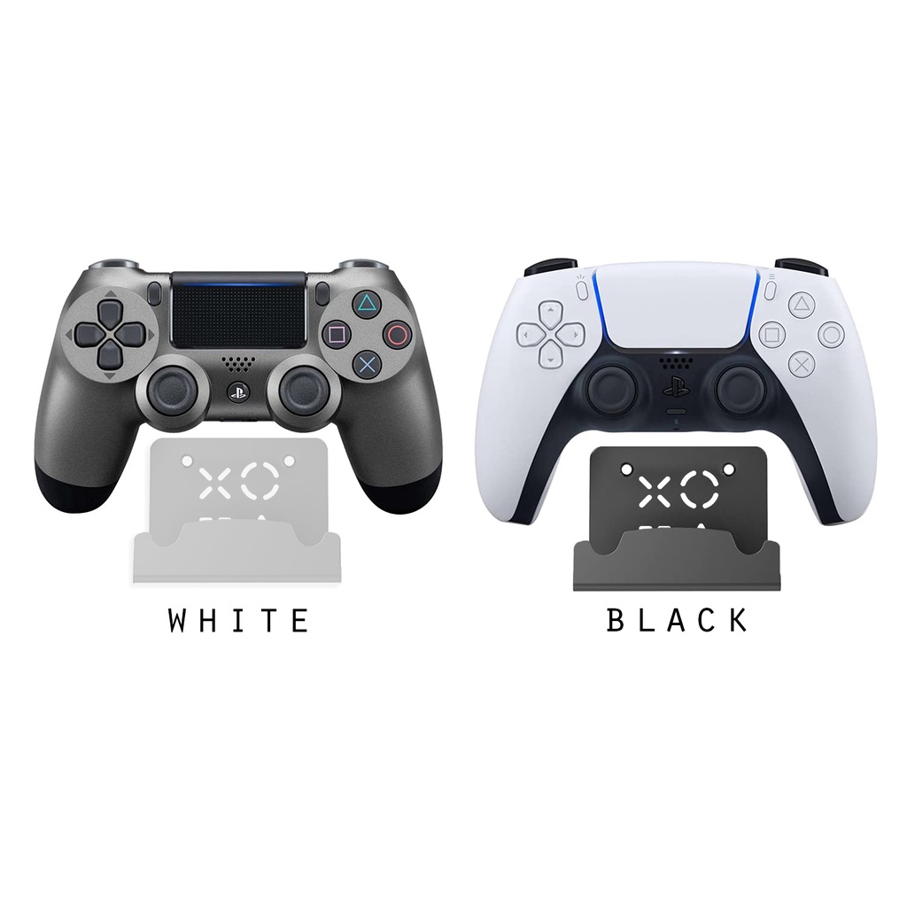 Giá treo tay bấm PS4 và PS5 màu đen và trắng - Skin bán kèm