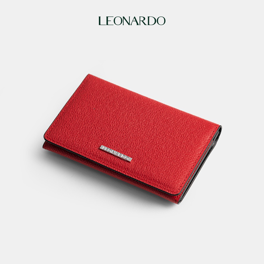 Ví card holder Mercury dành cho nữ thương hiệu Leonardo