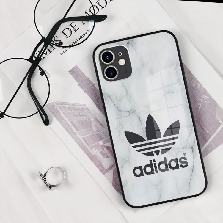 Ốp lưng Adidas ba lá đen chất Iphone 7/7Plus/8/8Plus/X/Xs/Xs Max/11/11 Promax/12/12 Promax OK-BRD20210640