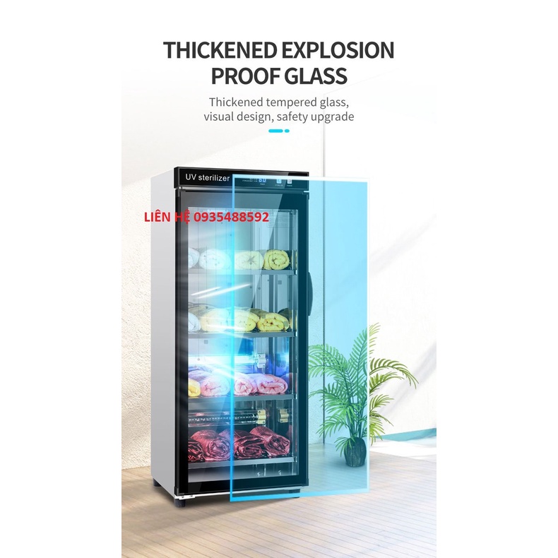 Tủ Tiệt Trùng Khăn Bằng Tia UV Và Sấy Khô,Dung Tích 78 Lít-Bảo Hành 1 Năm