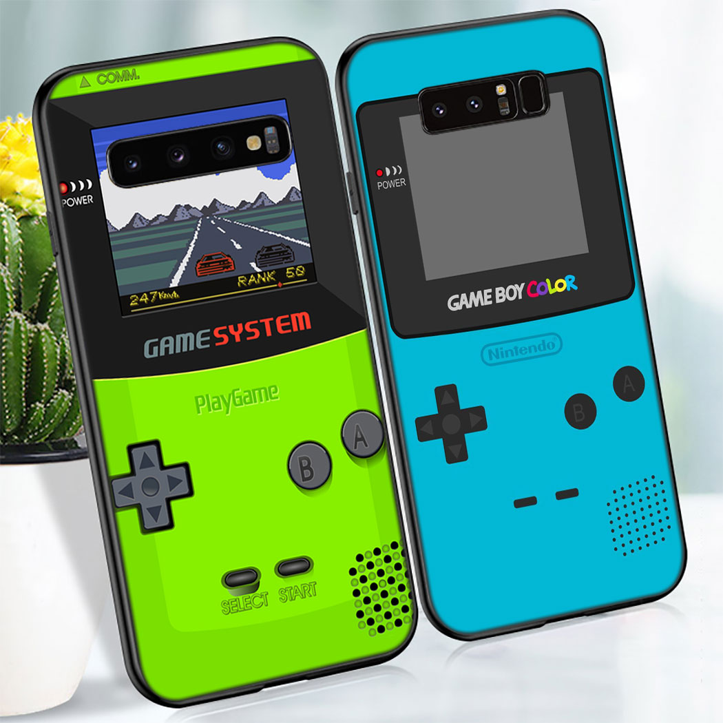 GAMEBOY Ốp Điện Thoại Silicon Mềm Hình Máy Chơi Game Xy45 Cho Samsung Galaxy A30s A20s A20e A10s A30 A20 A10 A9 A8 A7 Plus