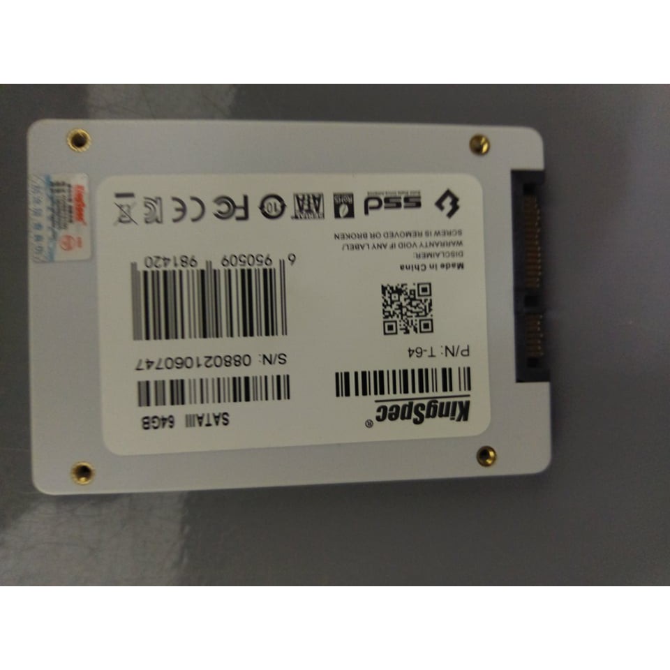 KingSpec 64GB SSD 2.5-inch SATAIII 6GB/s Internal Solid State Drive 60GB 64GB | BigBuy360 - bigbuy360.vn