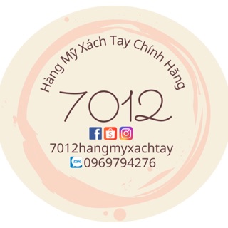 7012 Hàng Mỹ Xách Tay
