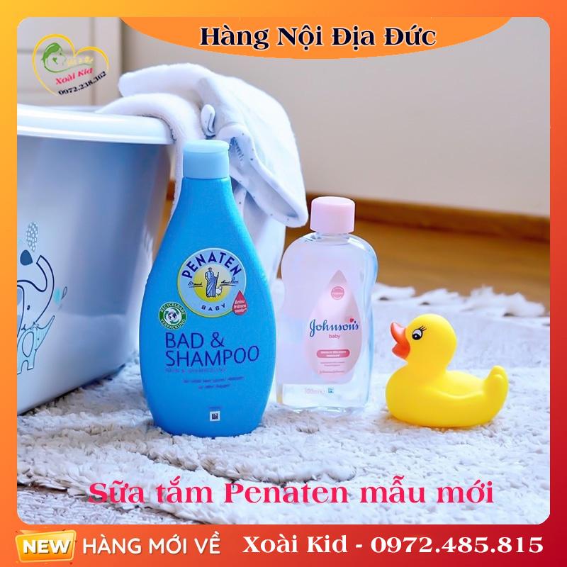 Sữa tắm gội cho bé sơ sinh Penaten Đức 400ml Mẫu mới [Nội địa Đức Đủ Bill]