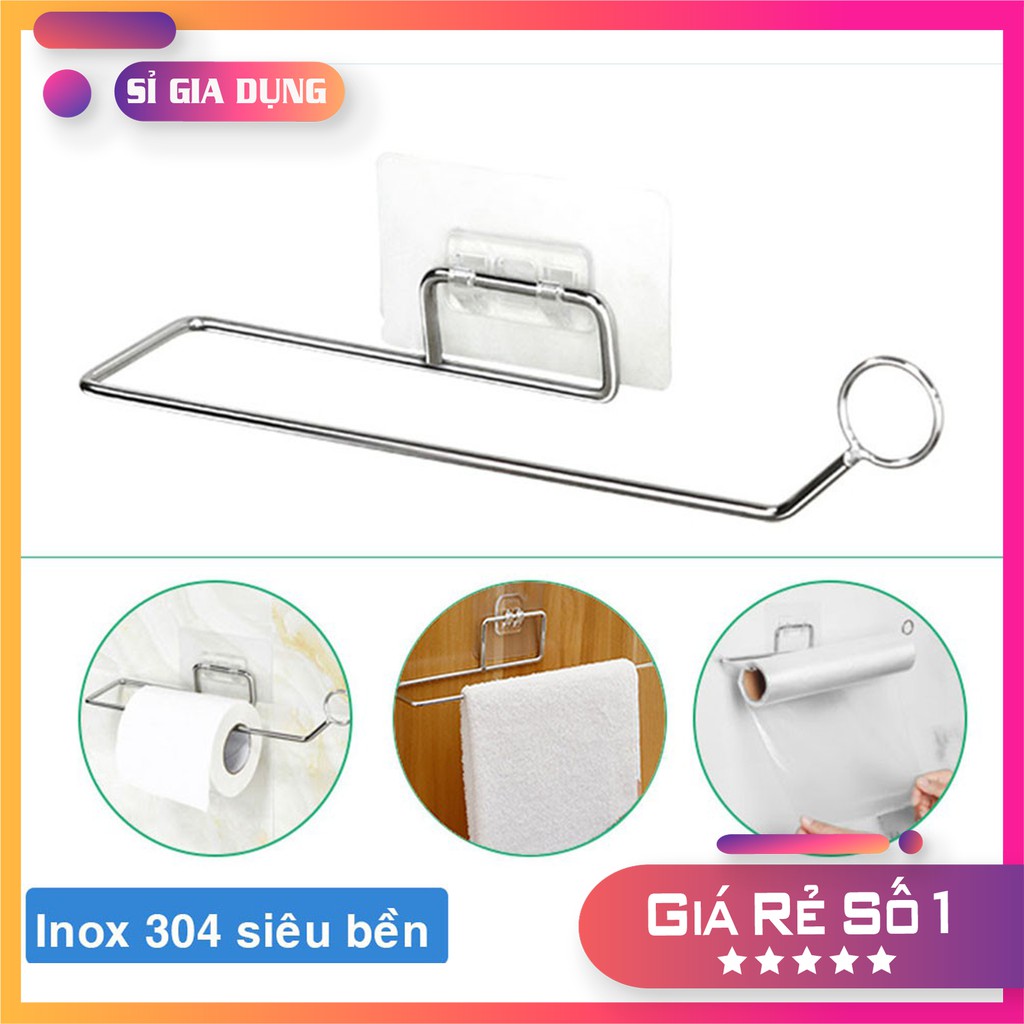 giá treo cuộn giấy vệ sinh inox cao cấp MÃ VS5