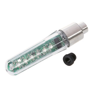 Đèn LED chạy chữ gắn van xe máy
