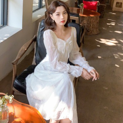 Đầm Trắng Dài Hoa Cúp Ngực 2 Lớp Mặc Đi Tiệc, Đi Chơi, Kỷ Yếu (Hình Thật) | BigBuy360 - bigbuy360.vn