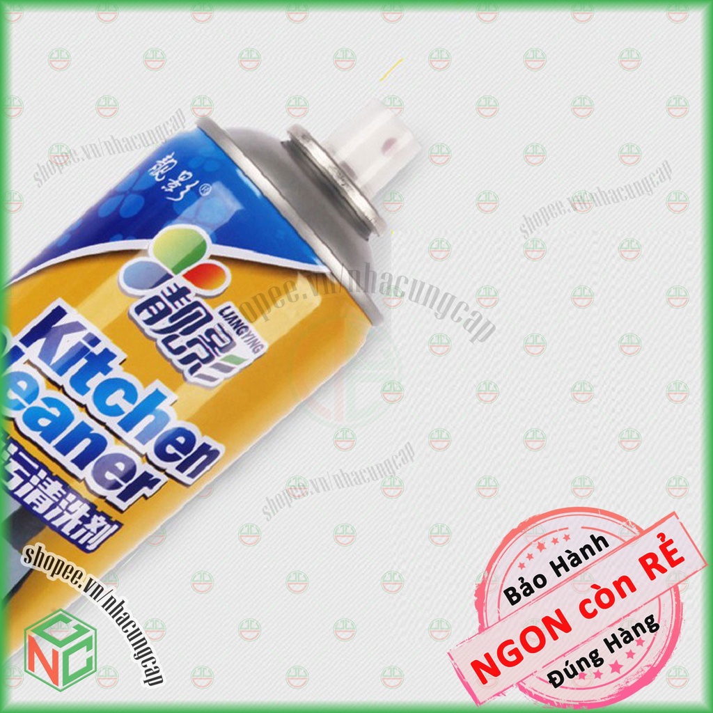 [KhoNCC] Bình Xịt Chai Tẩy Rửa Nhà Bếp Đa Năng KITCHEN CLEANER 500ML - NLVQ-696-CTRB