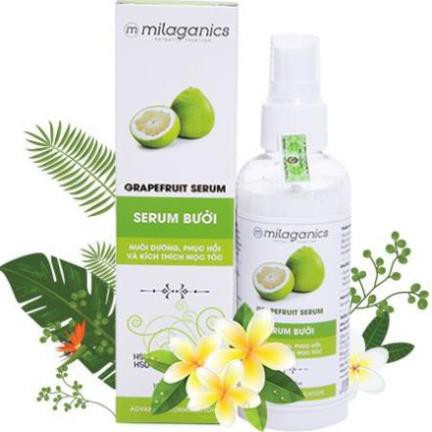 Serum bưởi ngăn rụng tóc và kích thích mọc tóc chắc khỏe Milaganics | BigBuy360 - bigbuy360.vn