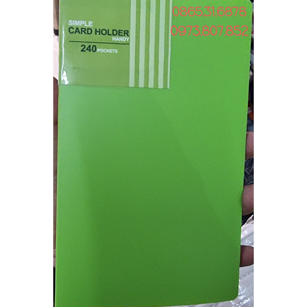 Sổ Đựng Name Card 240P Plus