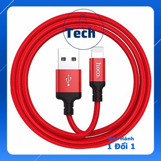 Cáp sạc hoco x14 dây dù 1m 2m chính hãng cho điện thoại iphone/ android chân lightning/ type c/ micro usb