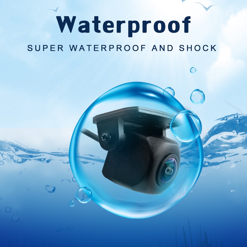 Smartour AHD 1080P 180 Độ Mắt Cá Có Thể Điều Chỉnh Phía Trước Ô Tô Ngược Dự Phòng Camera Quan Sát Phía Sau Cho Xe Android DVD AHD Màn Hình