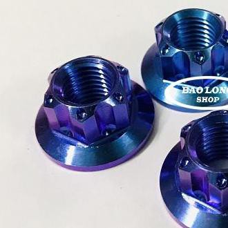 5 Ốc Tán TiTan GR5 6Li Xanh Tím (100%Titan)