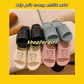 Dép gấu trong nhiều màu , dép bánh mì ( màu ngẫu nhiên )- shopforgirl