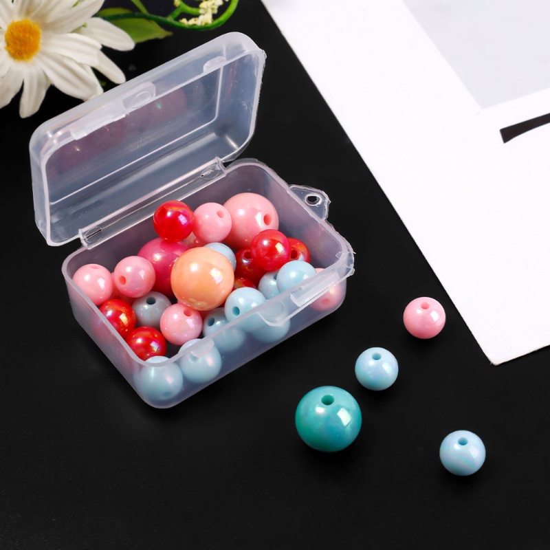 Set 1 / 5 Hộp Đựng Trang Sức Mini Hình Chữ Nhật Trong Suốt Thân Thiện Với Môi Trường Chống Ẩm Mốc Ốp