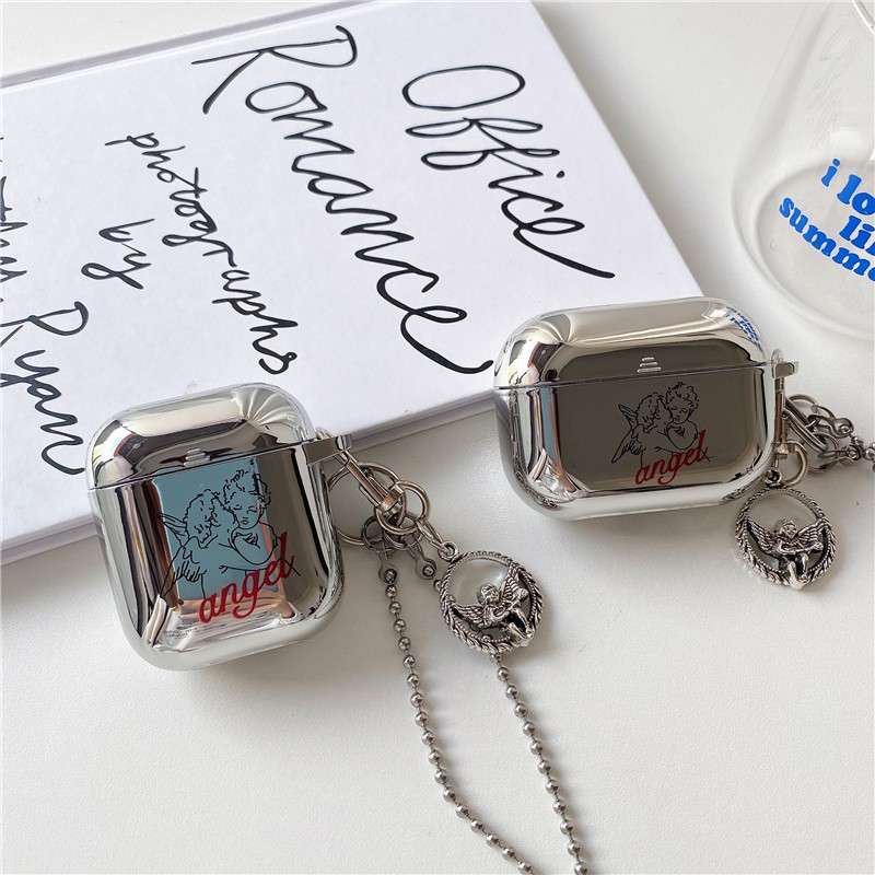 AirPods Pro AirPods 1 AirPods 2 Angel pendant Electroplating TPU Bluetooth Headset Case Soft case | BigBuy360 - bigbuy360.vn