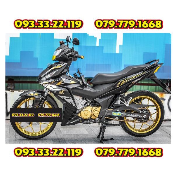 Tem Rời Winner V1 GTR Indo Vàng Đen