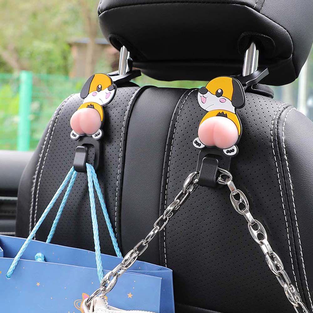 Móc Treo Đồ Dùng Gắn Lưng Ghế Ngồi Xe Hơi Đa Năng Tiện Dụng Cho Gia Đình