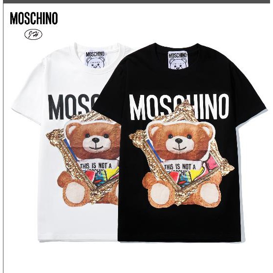 Áo Thun Moschino Thời Trang Năng Động Cho Nam Nữ