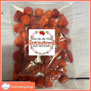 Dâu Tây sấy lạnh nguyên quả hàng loại 1