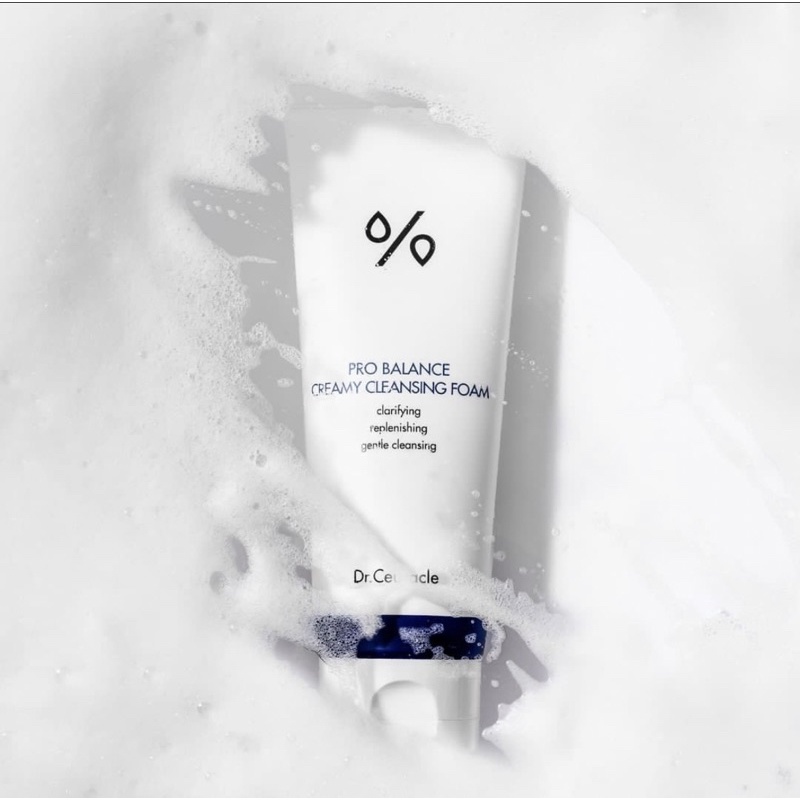 Sữa Rửa Mặt Cân Bằng Pro Balance Creamy Cleansing Foam Dr.Ceuracle 150ml | Làm Sạch Da Cấp Ẩm