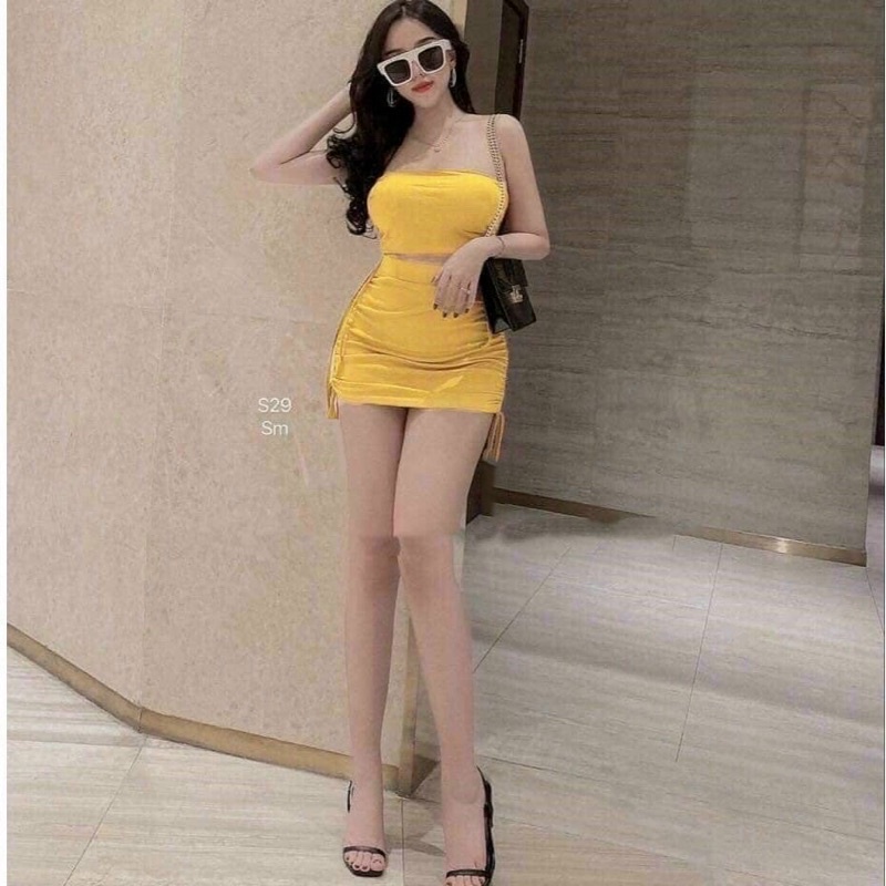SET KIỂU, ÁO + CHÂN VÁY RÚT Chizi Shop