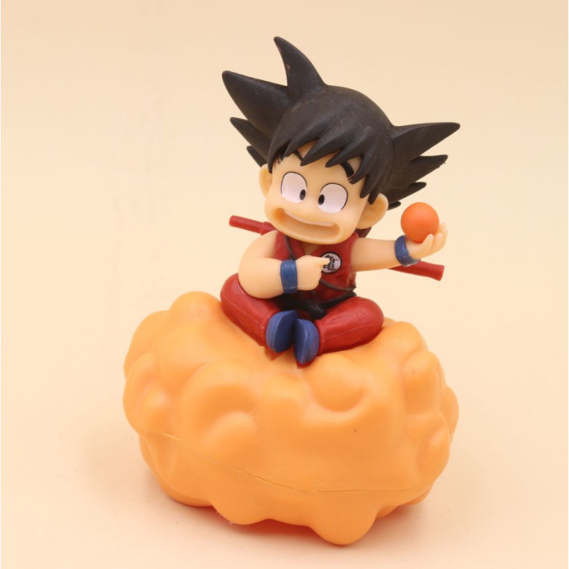 Mô Hình Dragon Ball Goku Bảy Viên Ngọc Rồng Cưỡi Mây Cầm Ngọc Cute Figure Manga Anime MH51