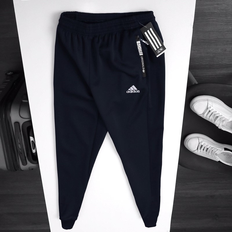 Quần Jogger Nam Nữ Ống Bo Thu Đông Hot 2021 Chất Poly 2 Da