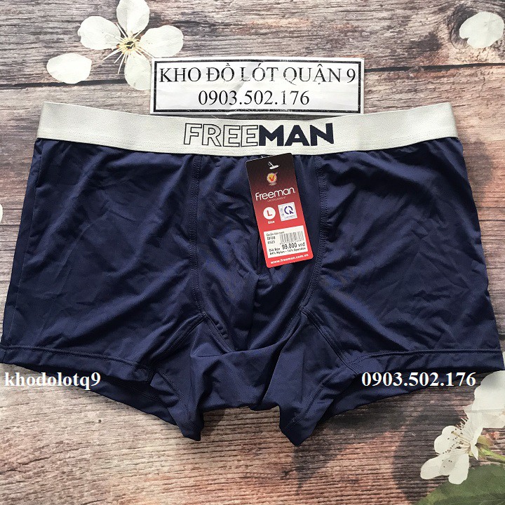 Quần Lót dạng đùi nam Freeman thun lạnh, quần boxer nam thun lạnh