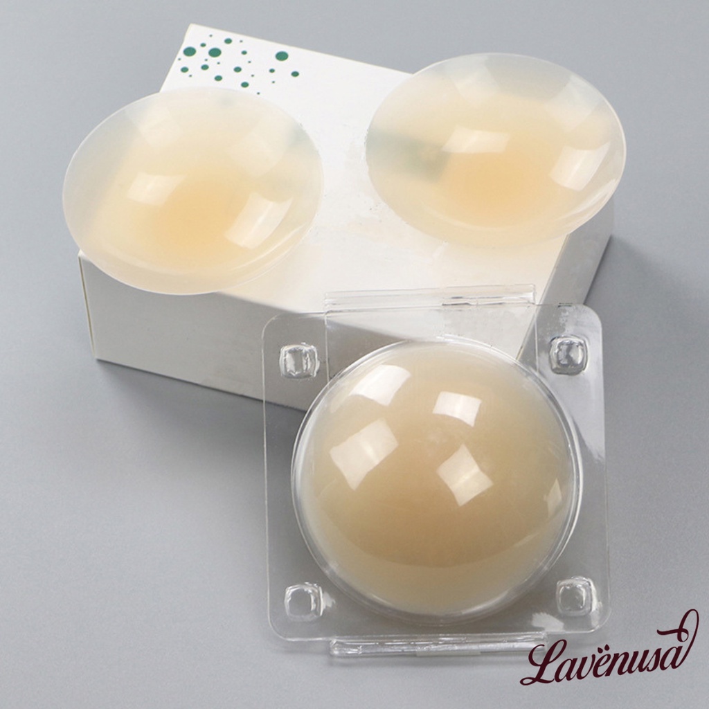 Miếng dán ngực silicon tàng hình tự dính không keo set 6 miếng LAVENUSA AL78