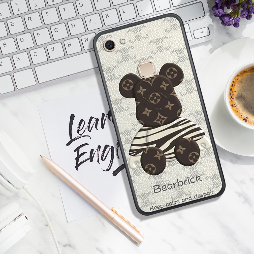 [HOT]ỐP VIVO V7 - V7 PLUS - V9 - Y85 - Y97 - V11i , In Hình Gấu Robot họa tiết L-V màu sắc cực đẹp.