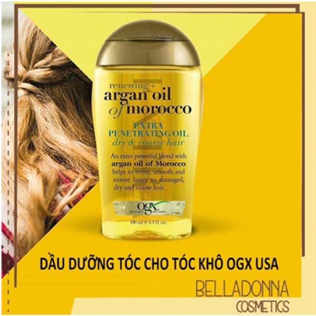 Dầu dưỡng tóc OGX Renewing Argan Oil Of Morocco 100m