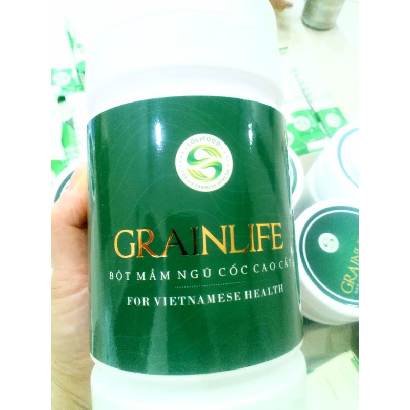 Bột Mầm Ngũ Cốc Cao Cấp GRAINLIFE 500gr - Ngũ Cốc Mầm Cao Cấp Long Liên