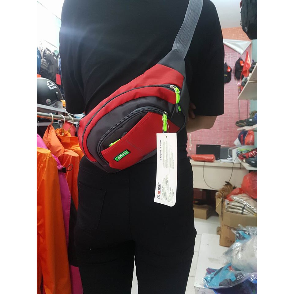 GIẢM 47%TÚI ĐEO BỤNG ĐA DỤNG, TÚI ĐEO HÔNG, TÚI ĐEO BAO TỬ(ĐỎ)